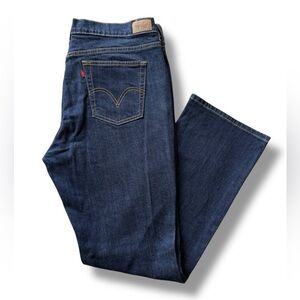 Levi’s 505 Straight Leg Jeans Dark Wash Women’s Size 16
